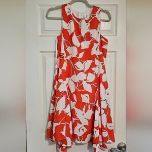 Julia Jordan Drop Waist Hanky Hem Dress